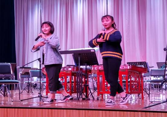 戏曲系学生秦腔清唱